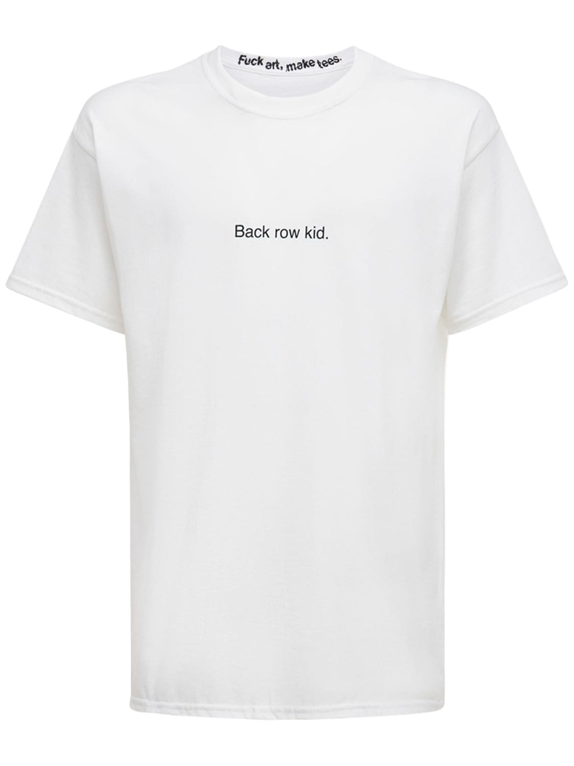T-shirt En Coton "back Row Kid" - FAMT - FUCK ART MAKE TEES - Modalova