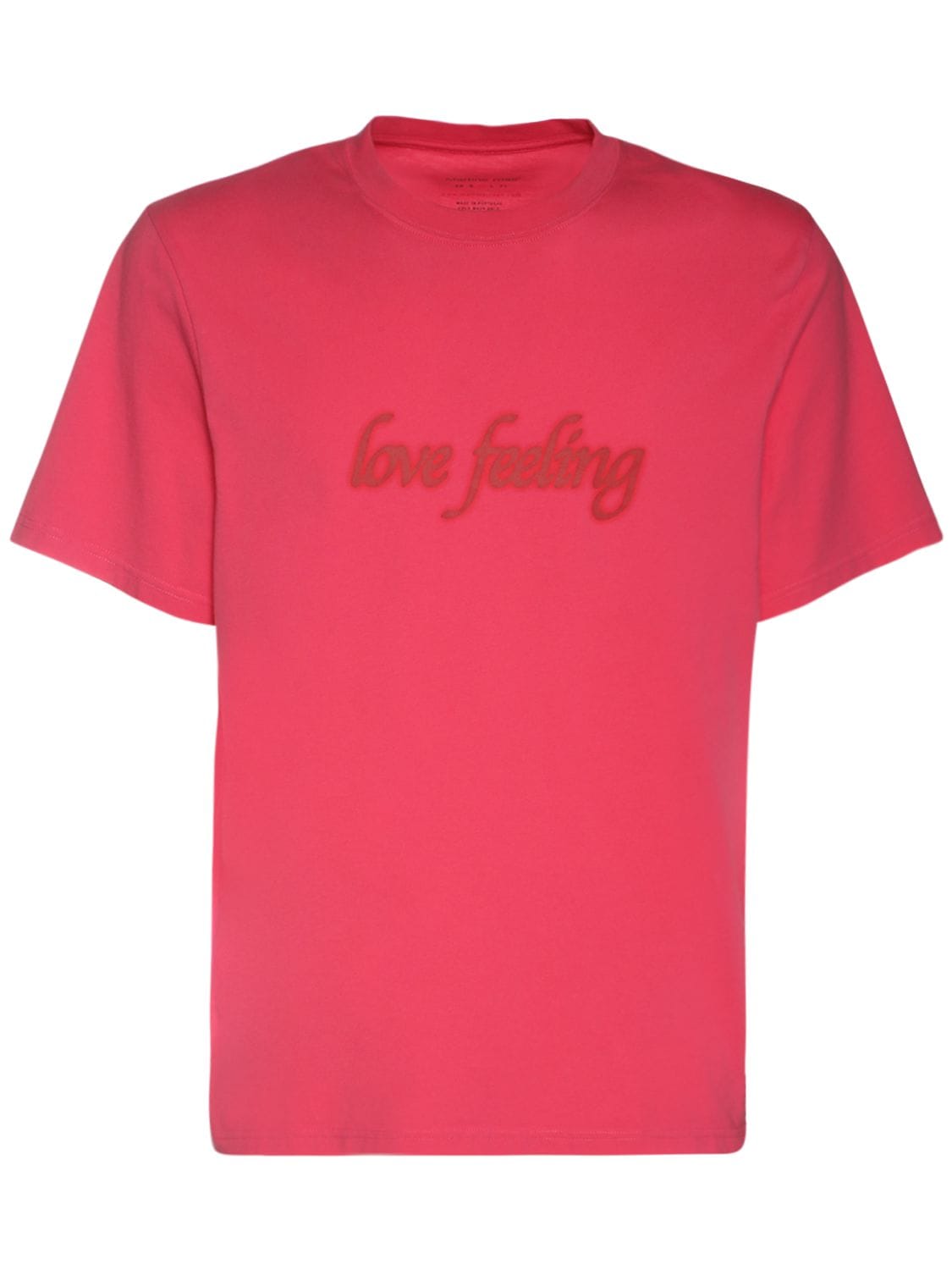 T-shirt En Jersey De Coton Sensation Imprimé Love - MARTINE ROSE - Modalova