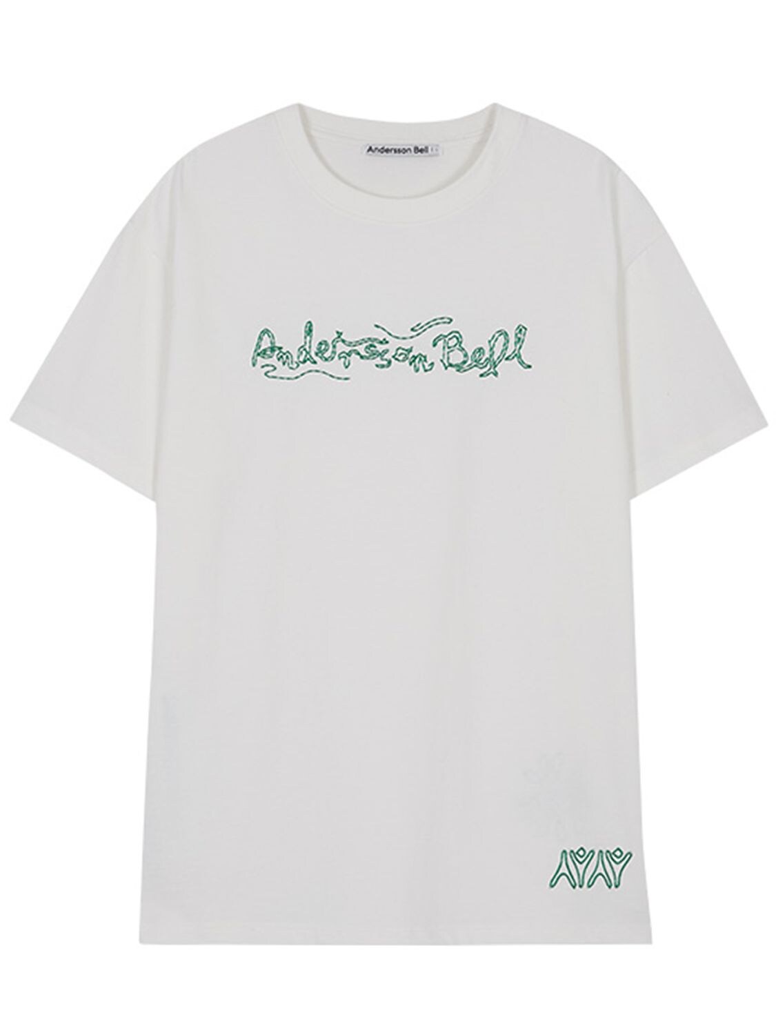 T-shirt En Jersey De Coton À Logo Brodé - ANDERSSON BELL - Modalova