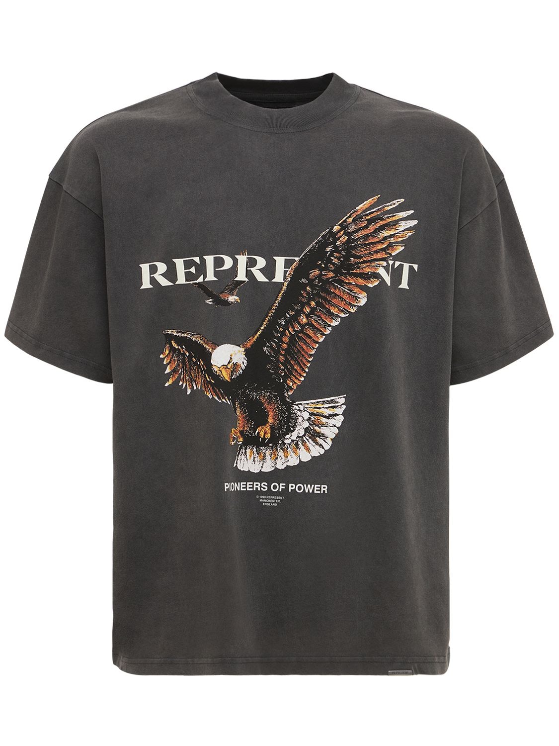 T-shirt En Coton Pioneers Of Power Eagle - REPRESENT - Modalova