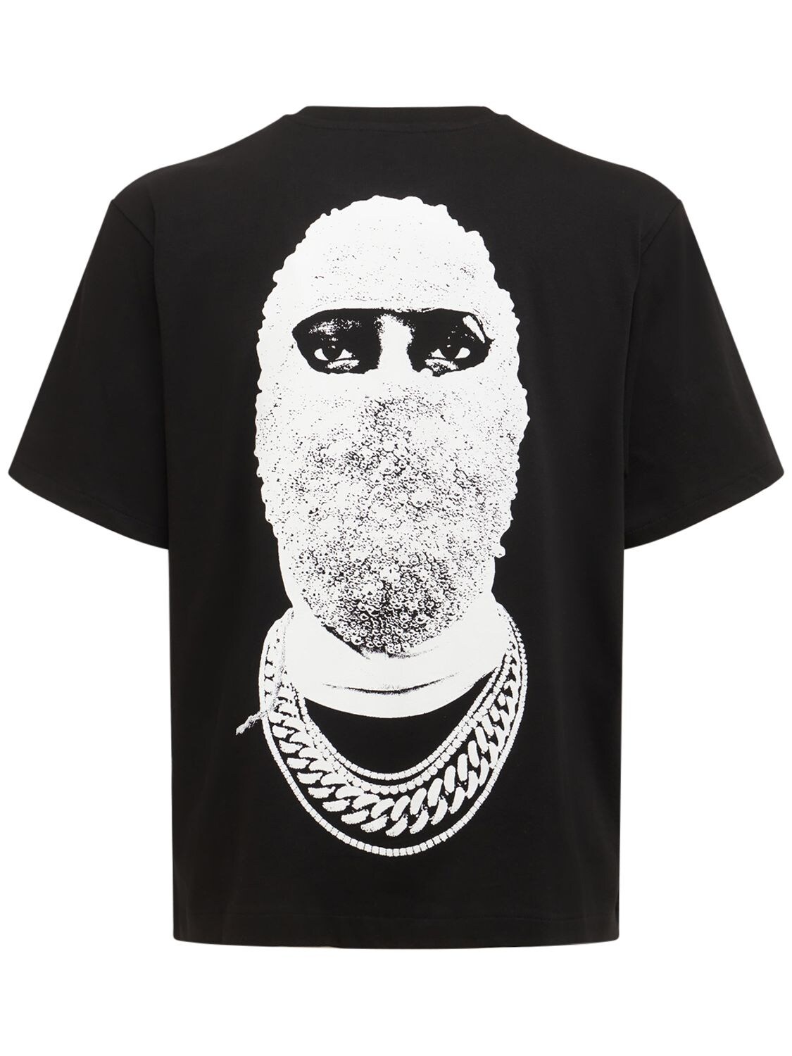 T-shirt En Coton Imprimé Masque Et Logo - IH NOM UH NIT - Modalova