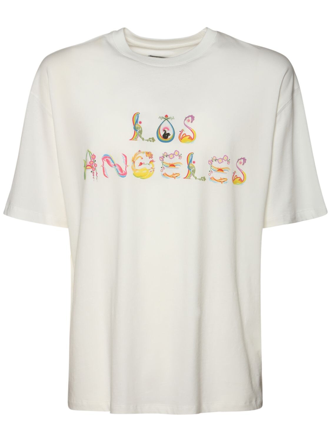 T-shirt En Jersey De Coton Imprimé Los Angeles - OPENING CEREMONY - Modalova