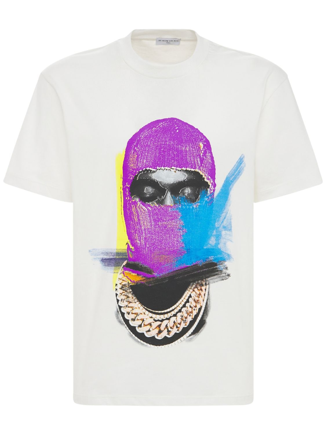 T-shirt En Coton Imprimé Mask On - IH NOM UH NIT - Modalova