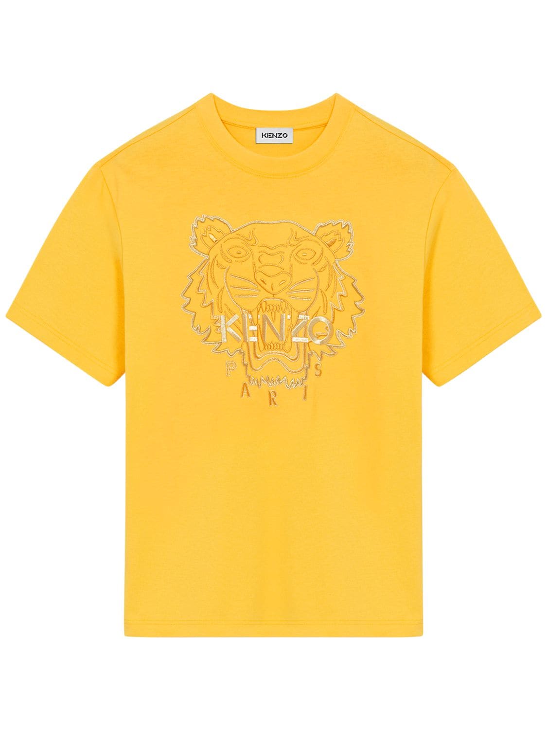 T-shirt En Jersey De Coton Imprimé Icon - KENZO - Modalova