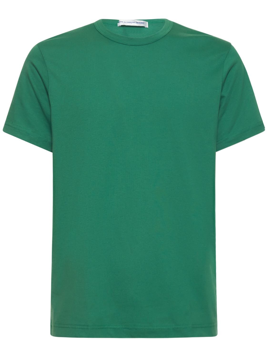 T-shirt En Jersey De Coton Imprimé Logo - COMME DES GARÇONS SHIRT - Modalova