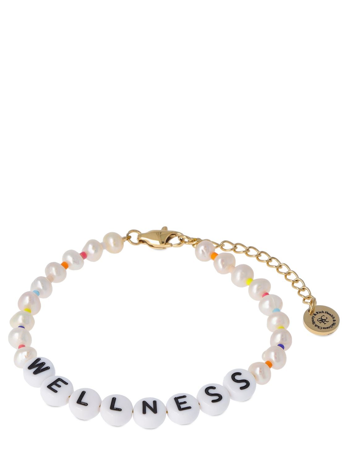 Bracelet En Fausses Perles Et Perles Wellness - SPORTY & RICH - Modalova