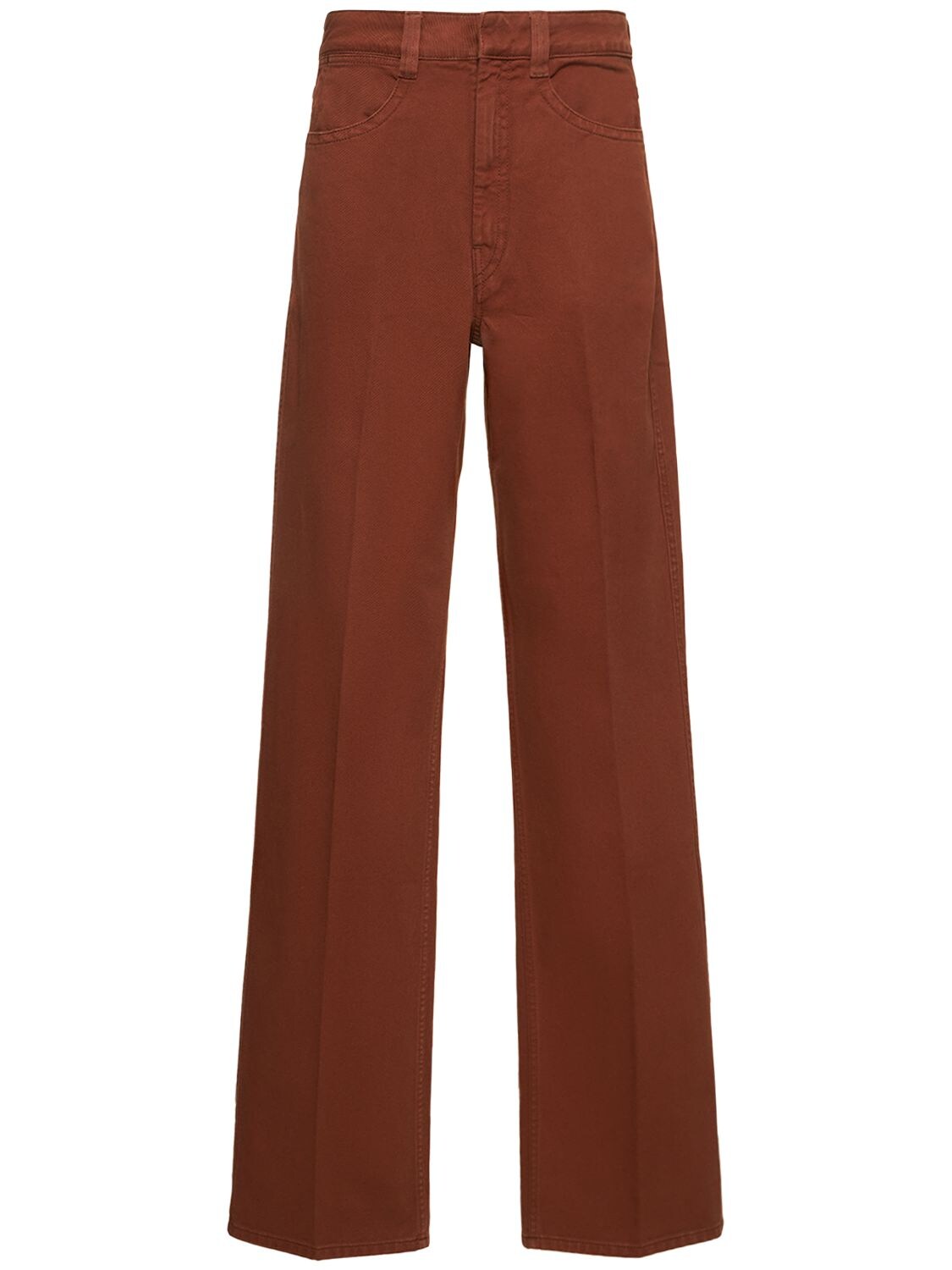 Pantalon Taille Haute En Denim De Coton - LEMAIRE - Modalova