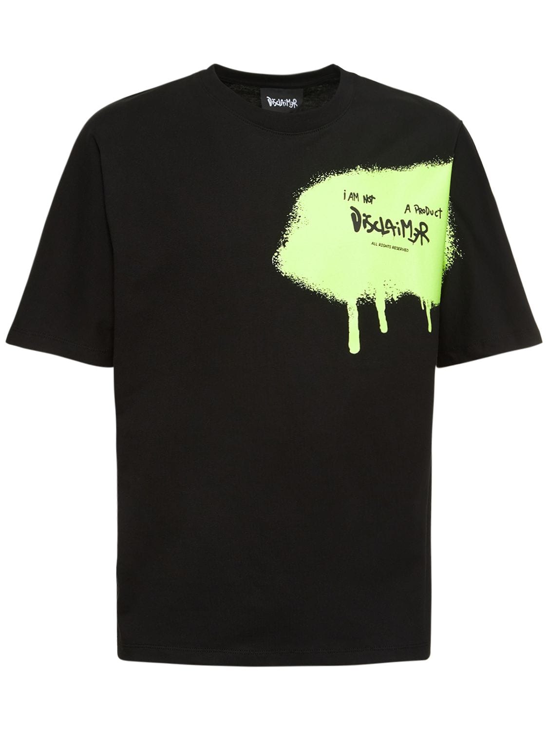 T-shirt En Coton À Logo Peint - DISCLAIMER - Modalova