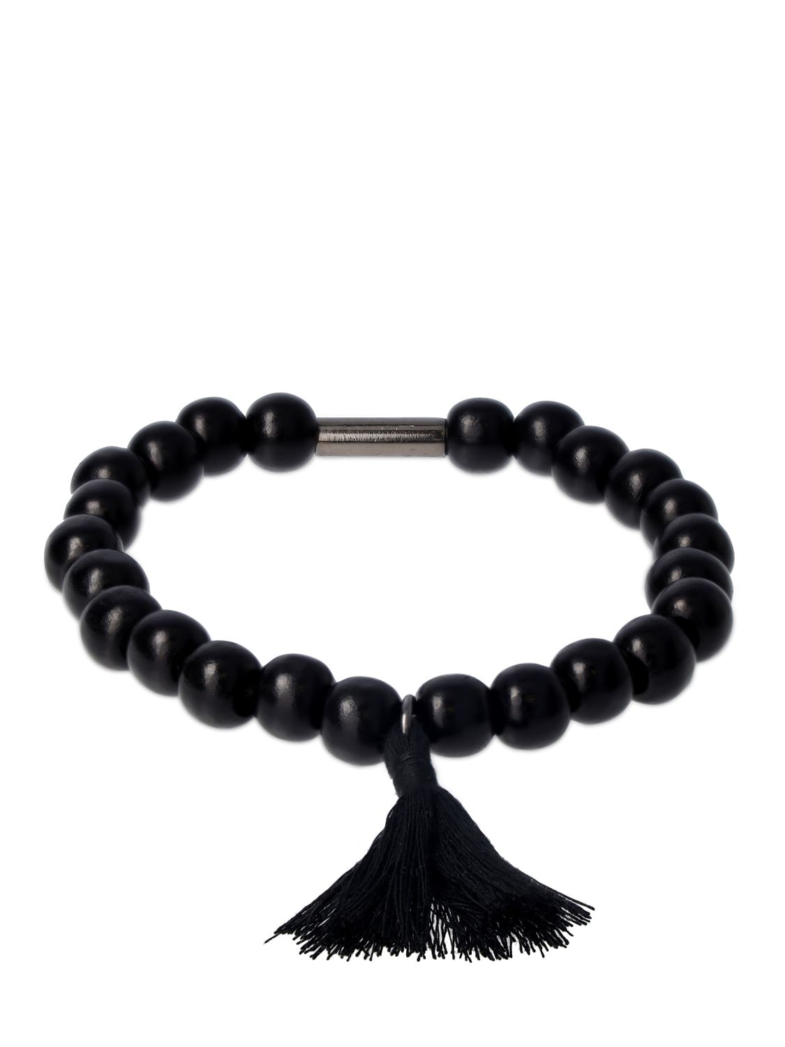 Bracelet En Perles De Bois Avec Pampille - DSQUARED2 - Modalova