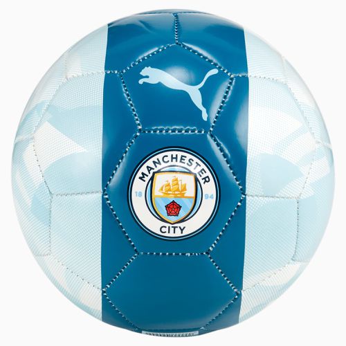 Mini ballon FtblCore Manchester City pour Enfant, Argent/Bleu - PUMA - Modalova