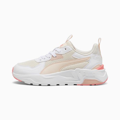 Chaussure Baskets Trinity Lite Enfant et Adolescent, Marron//Vert, Taille 39, Chaussures - PUMA - Modalova