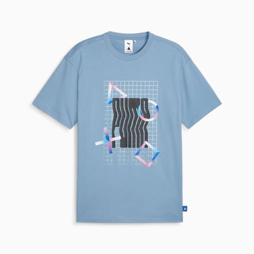 T-Shirt PUMA x PLAYSTATION, Bleu - PUMA - Modalova