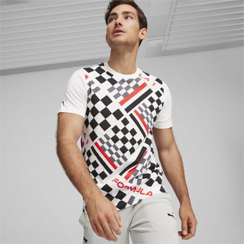 T-Shirt à motif all-over F1® ESS+, Blanc - PUMA - Modalova
