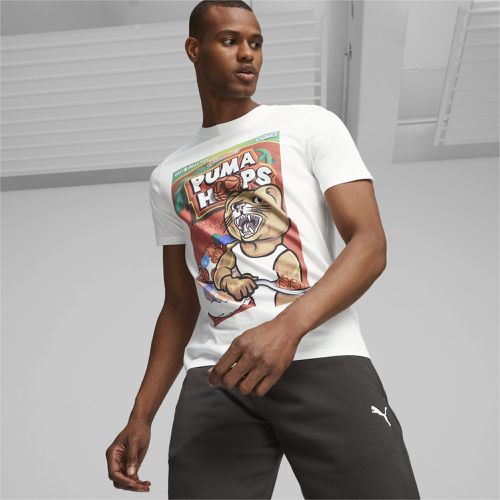 T-Shirt de basketball DYLAN Homme, Blanc - PUMA - Modalova