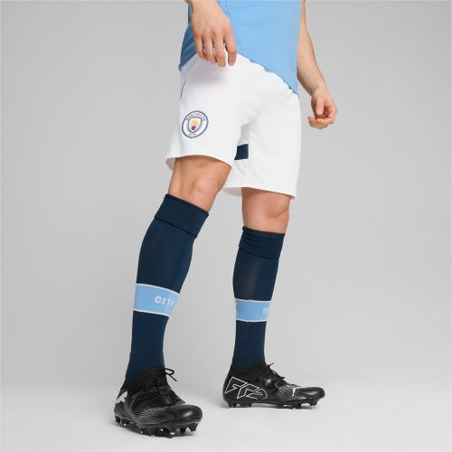 Short 24/25 Manchester City Homme, Blanc/Bleu - PUMA - Modalova