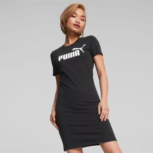 Robe T-Shirt Coupe Slim Essentials Femme, Noir - PUMA - Modalova