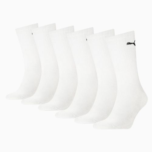 LOT DE 6 PAIRES DE CHAUSSETTES HAUTES DE SPORT UNISEXES ECOM, Blanc, Taille 39-42, Vêtements - PUMA - Modalova