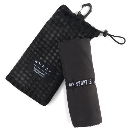 Grande serviette en microfibre x HYROX, Accessoires, Noir, OSFA - PUMA - Modalova