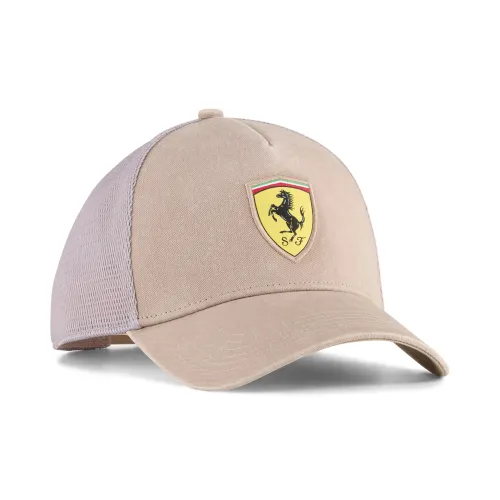 Casquette camionneur Scuderia Ferrari, Accessoires, Beige, L - PUMA - Modalova