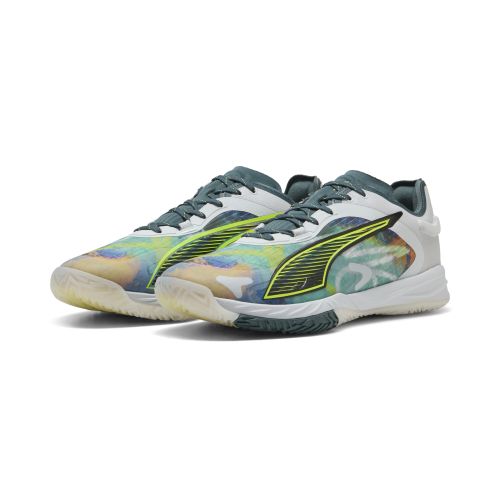 Chaussures de handball Accelerate NITRO™ SQD 4 Berlin Unisexe, Chaussures, Gris, 46.5 - PUMA - Modalova