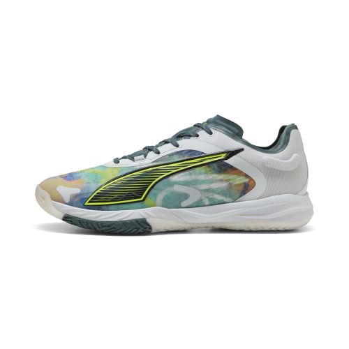 Chaussures de handball Accelerate NITRO™ SQD 4 Berlin Unisexe, Chaussures, Gris, 46.5 - PUMA - Modalova