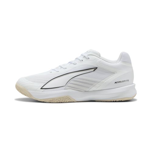 Chaussures de handball Accelerate Turbo 5 Unisexe, Chaussures, Blanc, 44 - PUMA - Modalova