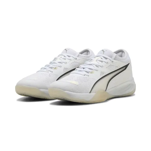 Chaussures de handball Eliminate NITRO™ SQD 4 Unisexe, Accessoires, Blanc, 44 - PUMA - Modalova
