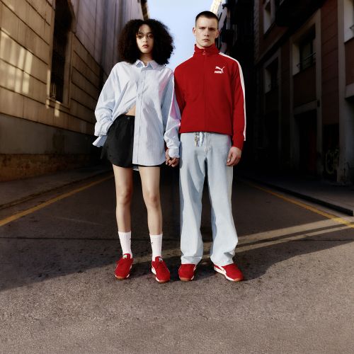 Sneakers Easy Rider Vintage Unisexe, Chaussures, Rouge, 43 - PUMA - Modalova