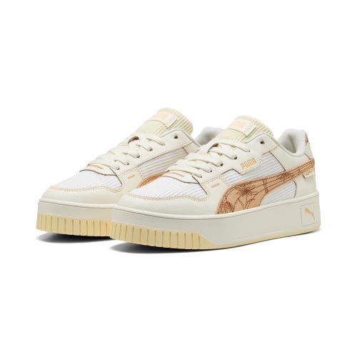 Sneakers Carina Street Lux Crafted Flowers , Chaussures, Blanc, 35.5 - PUMA - Modalova