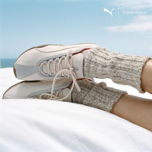 Sneakers H-Street x MADHAPPY Unisexe, Chaussures, Blanc, 44 - PUMA - Modalova