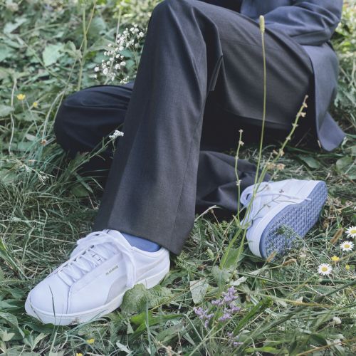 Sneakers Suede x JIL SANDER Unisexe, Chaussures, Blanc, 44 - PUMA - Modalova
