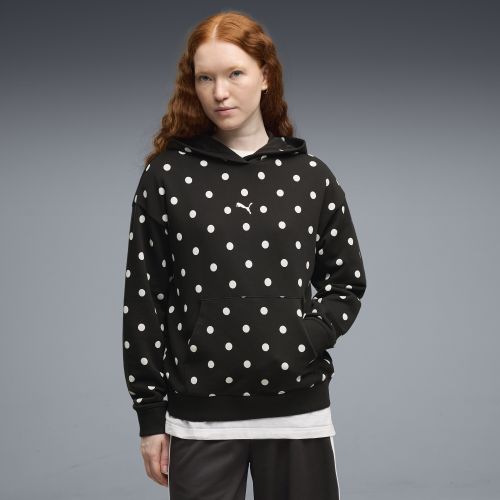 Hoodie décontracté à pois , Vêtements, Noir, XXS - PUMA - Modalova