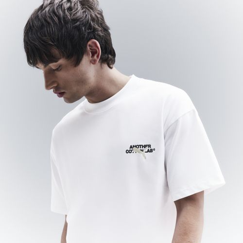 T-shirt à logo Sunday Running Club x ANOTHER COTTON LAB Unisexe, Vêtements, Blanc, S - PUMA - Modalova