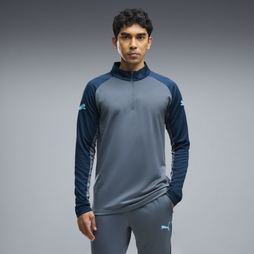 Haut slim à col zippé individualLIGA , Vêtements, Bleu, S - PUMA - Modalova