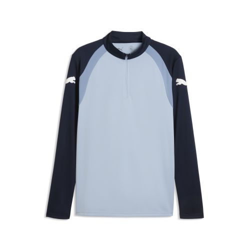 Haut slim à manches longues et col zippé individualFINAL , Accessoires, Bleu, S - PUMA - Modalova
