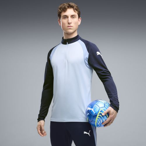 Haut slim à manches longues et col zippé individualFINAL , Accessoires, Bleu, S - PUMA - Modalova