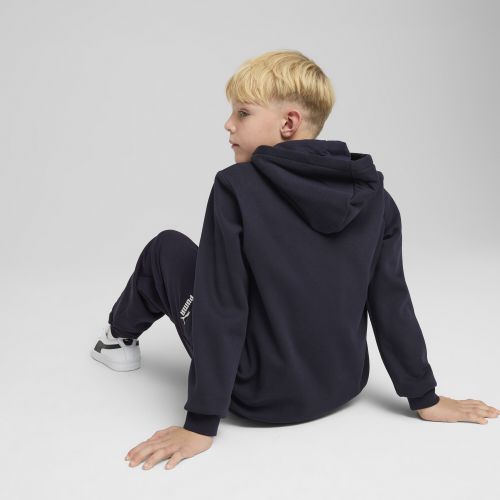 Hoodie en molleton avec logo N° 1 ESS Enfant et Adolescent, Vêtements, Bleu, 3-4Y - PUMA - Modalova