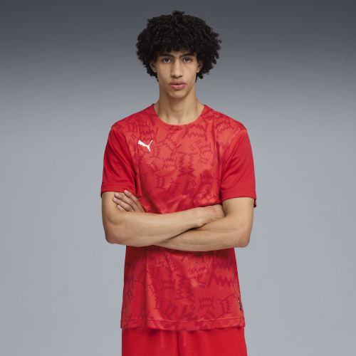 T-shirt de basketball à manches courtes teamJAWS Graphic , Accessoires, Rouge, XXS - PUMA - Modalova