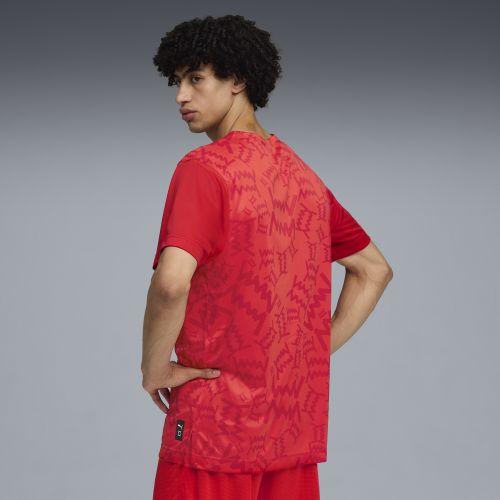 T-shirt de basketball à manches courtes teamJAWS Graphic , Accessoires, Rouge, S - PUMA - Modalova
