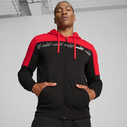 Hoodie intégralement zippé Around the Block , Vêtements, Rouge, 3XL - PUMA - Modalova