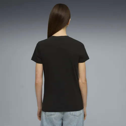 T-shirt Essentials Script , Vêtements, Noir, XXS - PUMA - Modalova