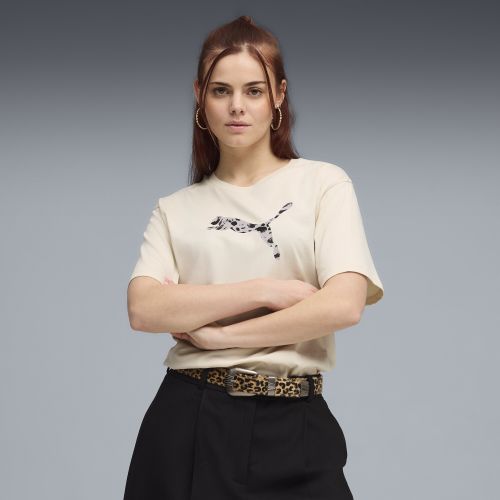 T-shirt décontracté à imprimés Essentials Animal , Vêtements, Blanc, XXS - PUMA - Modalova