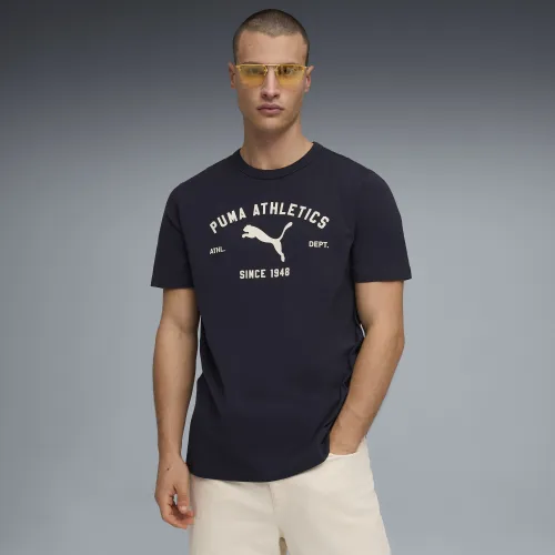T-shirt à motif Class , Vêtements, Bleu, S - PUMA - Modalova