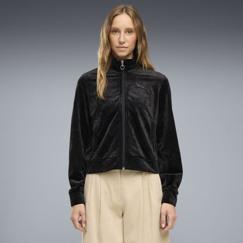 Veste de survêtement en velours Essentials Elevated , Vêtements, Noir, S - PUMA - Modalova