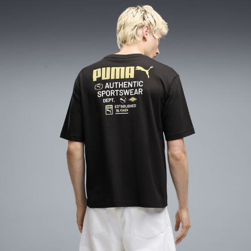 T-shirt boxy à imprimés Utility , Vêtements, Noir, 3XL - PUMA - Modalova