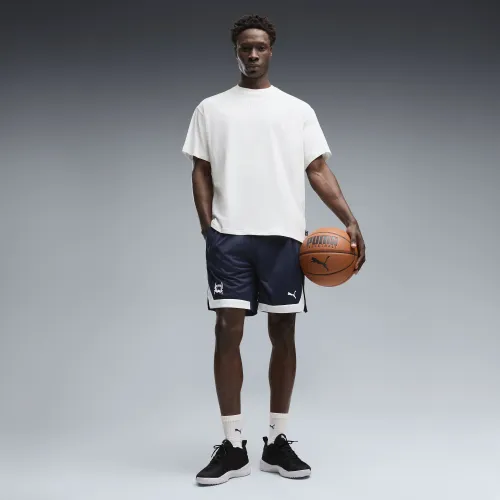 Short de basketball en mesh Hoopaverse , Vêtements, Bleu, S - PUMA - Modalova