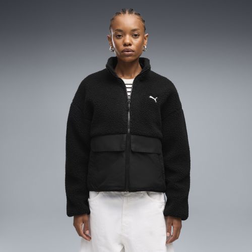 Veste décontractée en polaire RE:FIBRE , Vêtements, Noir, XXS - PUMA - Modalova