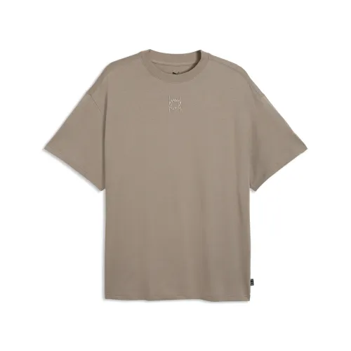 T-shirt oversize Fundamentals , Accessoires, Beige, S - PUMA - Modalova