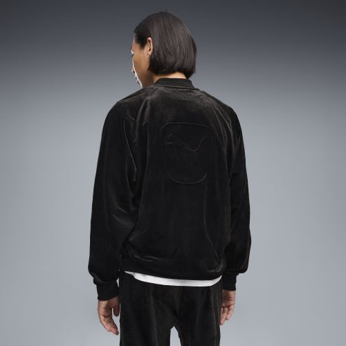 Veste de survêtement décontractée en velours Essentials Elevated , Vêtements, Noir, S - PUMA - Modalova