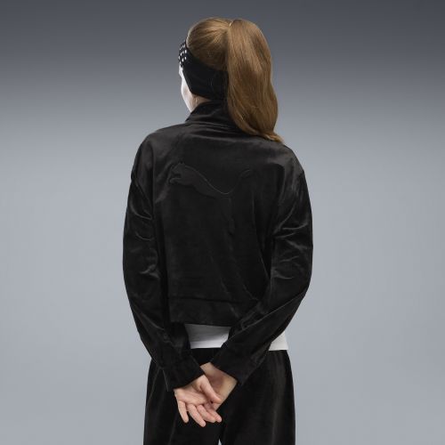 Veste de survêtement en velours Essentials Elevated Enfant et Adolescent, Vêtements, Noir, 15-16Y - PUMA - Modalova